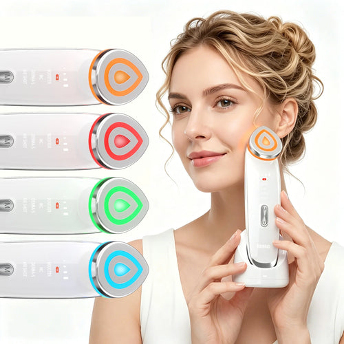 6-in-1 Anti-Aging Face Lift Device | LED Facial Massager & Skin Tightening Beauty Tool