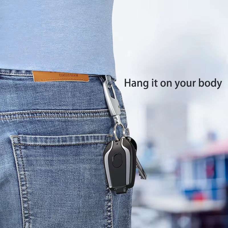 Portable Keychain Fast Charger